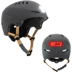 Casco OLSSON URBAN LIGHT Negro Antracita