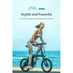 Bicicleta Eléctrica Plegable Fiido D11 25 km/h 100 km 20" - Imagen 2