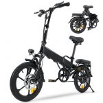 Bicicleta Eléctrica Plegable Isinwheel U3 500W 55 km - Imagen 3