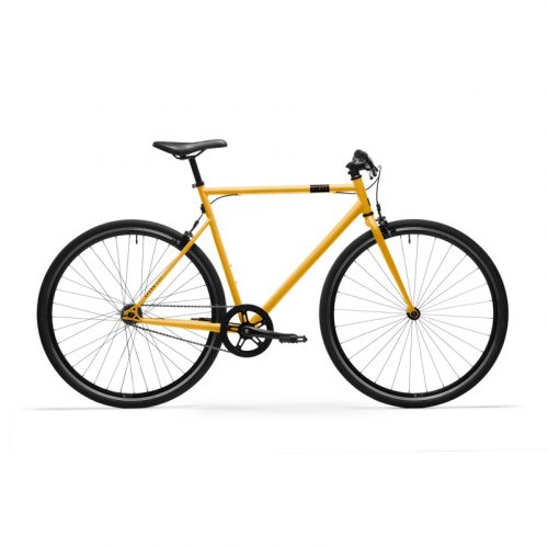 Bicicleta Fixie Single Speed Elops 500 Manillar Estrecho